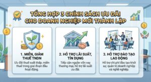 Tổng hợp chi tiết các chính sách ưu đãi cho doanh nghiệp mới thành lập